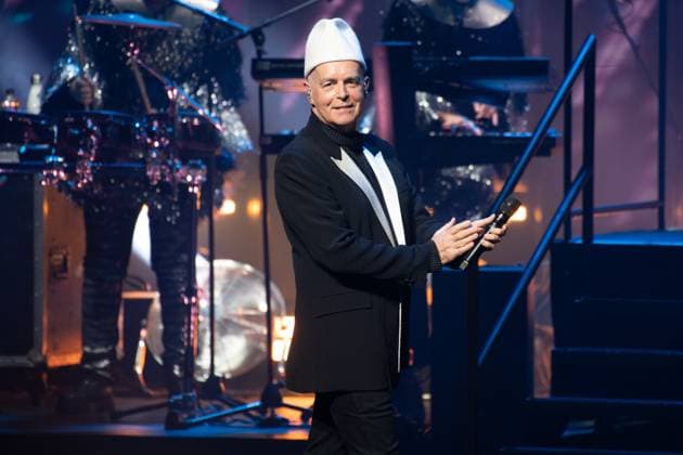 Pet Shop Boys Perform at Royal Opera House, London Lead singer Chris Tennant of English synth pop duo Pet Shop Boys perform the first of five shows of their Dreamworld: The Greatest Hits Live show at Royal Opera House in London, England, UK on Tuesday 23 July 2024.,  Copyright: xJustinxNgx xAvalonx 0891776917
