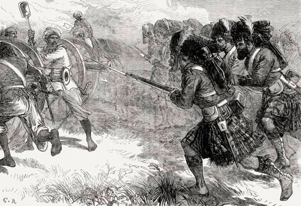 The siege of Cawnpore or Kanpur, Indian rebellion of 1857 The siege of Cawnpore or Kanpur, Indian rebellion of 1857 Copyright: xZoonar.com Heinz-DieterxFalkensteinx 21664979