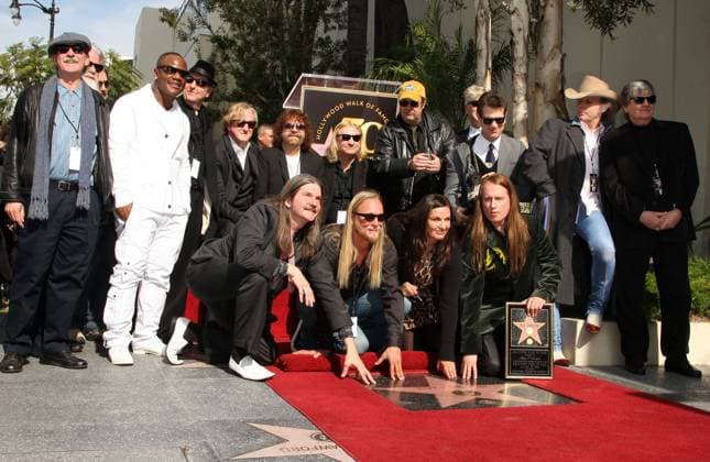 Rock And Roll Icon Roy Orbison Recieves Star On Holywood Walk Of Fame 29 January 2010 - Hollywood, California - T-Bone Burnett, Jeff Lynne, Joe Walsh, Dan Aykroyd, David Lynch, Chris Isaak, Dwight Yoakam, Phil Everly, Wesley Orbison, Alex Orbison, Barbara Orbison and Roy Orbison Jr. Rock And Roll Icon Roy Orbison Recieves Star On Holywood Walk Of Fame held On Hollywood Blvd. Photo Credit: Kevan Brooks AdMedia Hollywood California United States EDITORIAL USE ONLY  Copyright: xx KevanxBrooksx admphotos497721