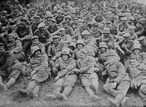 RECORD DATE NOT STATED German prisoners, Messines Ridge, 8 Jun 1917. German prisoners of war captured by British forces at the Battle of Messines in West Flanders, Belgium during World War I. Copyright:xHeritagexArt HeritagexImagesxBainxNewsxServicex IMAGO, ! ACHTUNG: AUFNAHMEDATUM GESCHÄTZT!  Copyright:HeritagexArt HeritagexImagesxBainxNewsxServicex IMAGO