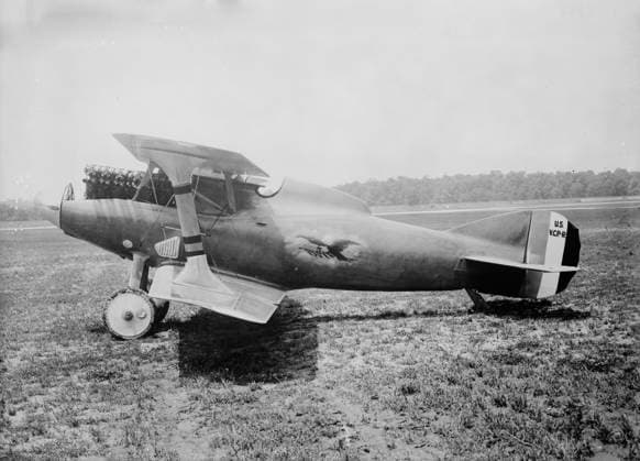 RECORD DATE NOT STATED Army Gordon Bennett racer, between c1915 and c1920. Shows a plane that took part in the Gordon Bennett Aviation Trophy race. It is a Verville-Packard R-1 racer. Copyright:xHeritagexArt HeritagexImagesxBainxNewsxServicex IMAGO, ! ACHTUNG: AUFNAHMEDATUM GESCHÄTZT!  Copyright:HeritagexArt HeritagexImagesxBainxNewsxServicex IMAGO