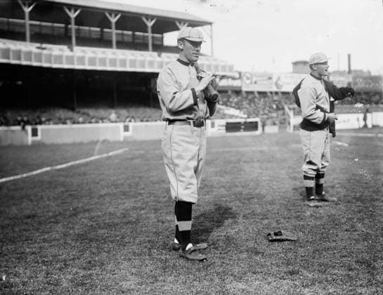 RECORD DATE NOT STATED John, Titus, Philadelphia, NL (baseball), 1910. Copyright:xHeritagexArt HeritagexImagesxBainxNewsxServicex IMAGO, ! ACHTUNG: AUFNAHMEDATUM GESCHÄTZT!  Copyright:HeritagexArt HeritagexImagesxBainxNewsxServicex IMAGO