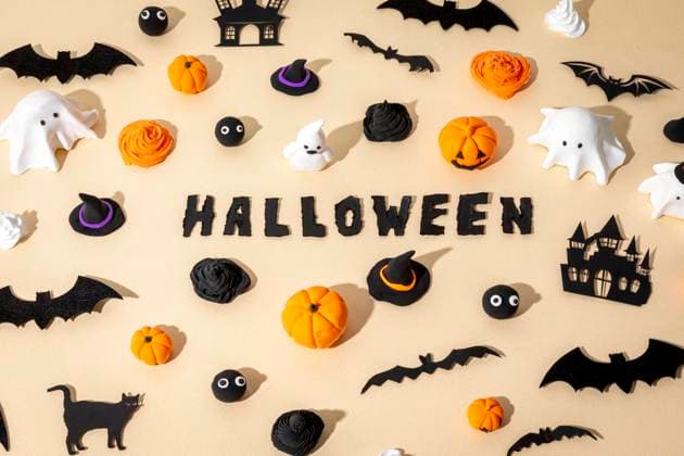 October,Autumn,Season,Ghost,Shadow,Witch,Magic,Culture,Bat,Background,No People,Color,Decoration,Jack O Lantern,Tradition,Paper Craft,Orange Color,Celebration,Party,Halloween,Pumpkin, , 11.10.2022, tica0140008895  tica0140008895