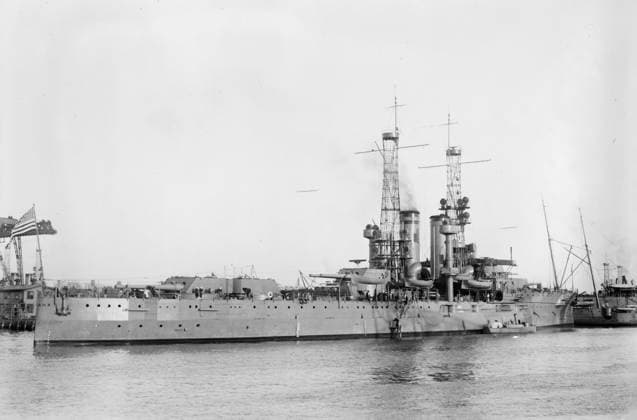 RECORD DATE NOT STATED USS Utah, between c1910 and c1915. Copyright:xHeritagexArt HeritagexImagesxBainxNewsxServicex IMAGO, ! ACHTUNG: AUFNAHMEDATUM GESCHÄTZT!  Copyright:HeritagexArt HeritagexImagesxBainxNewsxServicex IMAGO