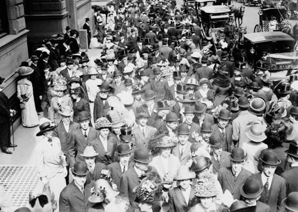 RECORD DATE NOT STATED Easter - 5th Ave. 1912, Copyright:xHeritagexArt HeritagexImagesxBainxNewsxServicex IMAGO, ! ACHTUNG: AUFNAHMEDATUM GESCHÄTZT!  Copyright:HeritagexArt HeritagexImagesxBainxNewsxServicex IMAGO