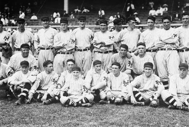 RECORD DATE NOT STATED New York Giants at the Polo Grounds, New York, September 1912 (baseball), 1912. Copyright:xHeritagexArt HeritagexImagesxBainxNewsxServicex IMAGO, ! ACHTUNG: AUFNAHMEDATUM GESCHÄTZT!  Copyright:HeritagexArt HeritagexImagesxBainxNewsxServicex IMAGO