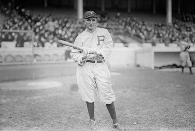RECORD DATE NOT STATED Albert Cozy Dolan, Philadelphia NL, at Polo Grounds, NY (baseball), 1913. Copyright:xHeritagexArt HeritagexImagesxBainxNewsxServicex IMAGO, ! ACHTUNG: AUFNAHMEDATUM GESCHÄTZT!  Copyright:HeritagexArt HeritagexImagesxBainxNewsxServicex IMAGO