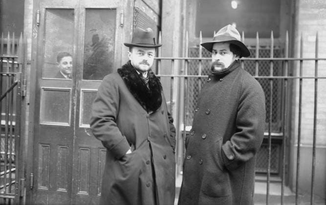 RECORD DATE NOT STATED Albert Wolff, Boris Anisfeld, between c1915 and c1920. Shows French conductor and composer Albert Wolff with Boris Anisfeld (1878-1973), a Russian artist and designer, who designed the scenery and costumes for the opera L Oiseau Bleu. Wolff composed the music for the opera. Copyright:xHeritagexArt HeritagexImagesxBainxNewsxServicex IMAGO, ! ACHTUNG: AUFNAHMEDATUM GESCHÄTZT!  Copyright:HeritagexArt HeritagexImagesxBainxNewsxServicex IMAGO