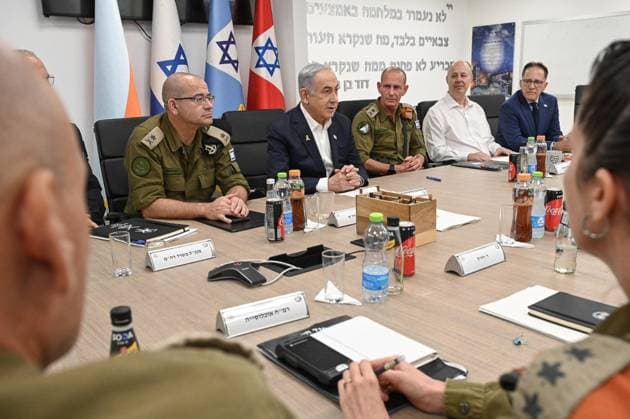 News Themen der Woche KW31 News Bilder des Tages August 1, 2024, Undisclosed Location, Israel: Israeli Prime Minister BENJAMIN NETANYAHU holds an in depth assessment of IDF Home Front Command activity from the outbreak of the war until today, with focus on preparedness in light of increasing regional threats. Netanyahu: Ã¢â‚¬oeIsrael is in a state of very high readiness for any scenario Ã¢â‚¬ on both defense and offense. We will exact a very high price for any act of aggression against us from any quarter whatsoeverÃ¢ Undisclosed Location Israel - ZUMAi99_ 20240801_zip_i99_002 Copyright: xMaayanxToaf IsraelxGpox