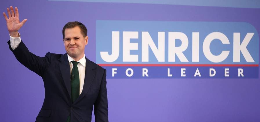 News Themen der Woche KW31 News Bilder des Tages Großbritannien, Robert Jenrick bewirbt sich um den Parteivorsitz der Torries 02 08 2024. Newark, United Kingdom. Robert Jenrick Campaign Launch. Robert Jenrick MP, Conservative Party leadership hopeful launches his campaign from the YMCA in his Newark constituency.  Copyright: xRyanxJenkinsonx xParsonsxMediax PAR-8752-0014