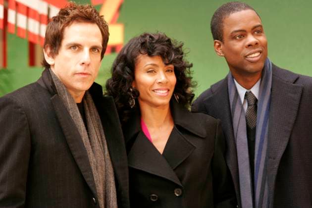 Ben Stiller, Jada Pinkett Smith and Chris Rock at the Spanish Photocall for Madagascar 2: Escape 2 Africa held at the Santo Mauro Hotel in Madrid - 25 November 2008 FAM24738 Copyright: x FAMOUSx 08475792