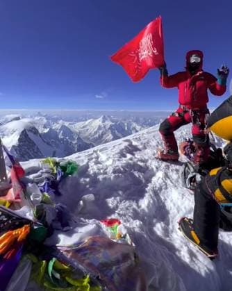Climber left heartbroken by mountain of RUBBISH found on K2 in shocking photos Such disrespect Story from Jam Press (K2 Rubbish Mountain) Pictured: A video grab of Tenzi Sherpa climbing K2. Climber left heartbroken by mountain of RUBBISH found on K2 in shocking photos Such disrespect A climber has been left sad and heartbroken after discovering a mountain of rubbish on the world™s second-tallest mountain. Tenzi Sherpa scaled K2 on 27 July for the first time. But instead of feeling excited by the accomplishment, he was horrified by what he was greeted by at the site. Arriving at camp 2 having climbed 6,700m of the 8,611m stretch by that point Tenzi discovered abandoned gear and litter everywhere, from w  Copyright: xJamxPressxVid @tenzisherpa_1999