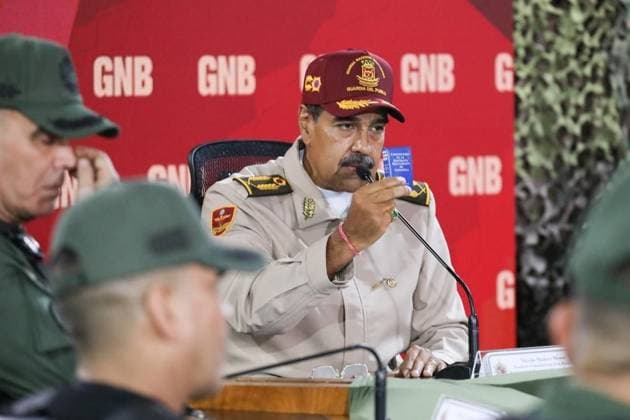 News Themen der Woche KW32 News Bilder des Tages The President of Venezuela, Nicolas Maduro PRESS OF THE PRESIDENCY OF VENEZUELA 05 8 2024, Caracas Venezuela Spain Aton 925353  Copyright: PRENSAxDExLAxPRESIDENCIAxDExVENEZUELA