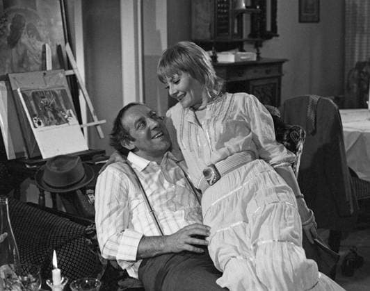 Mein Gott, Willi ! Mein Gott, Willi, Fernsehfilm von Ralf Gregan, 1980, Szene: Dieter Hallervorden, Rotraud Schindler, Copyright: Kindermann Nur redaktionelle Nutzung. Editorial use only. KIN_7401009121 EDITORIAL USE ONLY