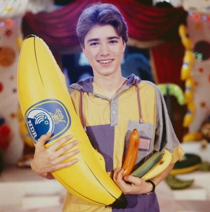 ALLES BANANE Alles Banane, ARD Kinderhitparade, 1991, Moderation: Eric Schneckow, Deutschland Copyright: kpa kpa_55045454 EDITORIAL USE ONLY