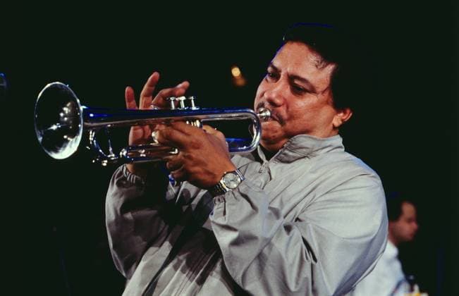 JAZZ FEST BERLIN Jazz Fest Berlin, Philharmonie, 1986, Arturo Sandoval, amerikanischer Jazz Trompeter, Auftritt mit dem Arturo Sandoval Sextett, Berlin Deutschland Copyright: kpa kpa_55045524 EDITORIAL USE ONLY