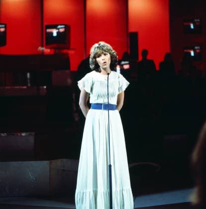 Disco Disco, ZDF Musiksendung, 1976, Schlagersängerin Lena Valaitis, Deutschland Copyright: ArthurxGrimm AGR_82008527 EDITORIAL USE ONLY