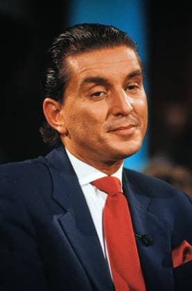 Michel Friedman, Publizist, Jurist, Talkmaster, circa 1994. Copyright: HartwigxValdmanis Nur redaktionelle Nutzung. Editorial usage only. VAL_7205003621