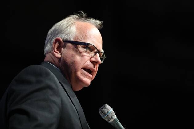 June 2, 2018, Rochester, Minnesota, USA: Gubernatorial candidate TIM WALZ spoke at the DFL State Convention Saturday. Democrats from around the state gathered for the second day of the DFL State Convention to choose their party s nominees at the Mayo Civic Center in Rochester, Minn. Rochester USA - ZUMAm42_ 20180602_pnj_m67_515 Copyright: xAnthonyxSoufflex