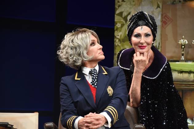 Anouschka Renzi Schauspielerin Desiree Nick Schauspielerin Muenchen 06.08.2024 Theater Komoedie im Bayerischen Hof Bette und joan- termin Muenchen *** Anouschka Renzi Actress Desiree Nick Actress Munich 06 08 2024 Theater Komoedie im Bayerischen Hof Bette und joan termin Muenchen