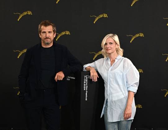 Guillaume Canet And Melanie Laurent At Locarno Film Festival - Switzerland Actor, Guillaume Canet and Actress, Melanie Laurent attend and received the prestigious Excellence Award at the 77th Locarno Film Festival in Locarno, Switzerland on August 7, 2024. The acclaimed actors celebrated their achievements at the event in Switzerland and presented a new film Le Deluge . Photo by Nick Zonna IPA ABACAPRESS.COM Locarno Switzerland  Copyright: xZonnaxNick IPA ABACAx