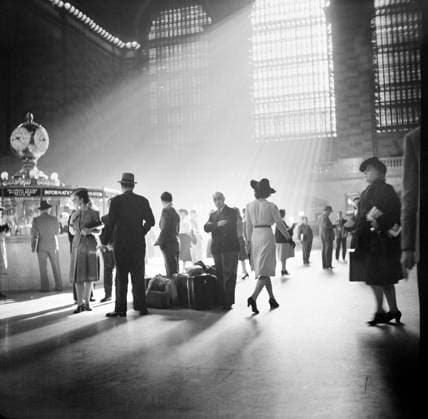 Grand Central Terminal, New York City, New York, USA, John Collier, U.S. Office of War Information, October 1941  Copyright: xCircaxImagesx ghi-circa01896