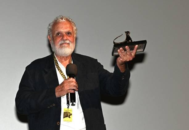 Locarno,Switzerland Locarno Film Festival 2024 La vita Accanto film by Marco Tullio Giordana receives Pardo Speciale in tribute to his career with the cast Sonia Bergamasco, Paolo Pierobon, Valentina Bellè, Beatrice Barison In the photo:Marco Tullio Giordana Pardo Speciale for his career  Copyright: xNickxZonnax xipa-agency.netx xNickxZonnax IPA_Agency_IPA48788457