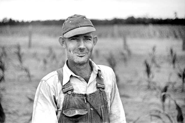 James A. McGuffey, Farmer, Irwinville Farms Project, Irwinville, Georgia, USA, John Vachon for Farm Security Administration, May 1938  Copyright: xCircaxImagesx ghi-circa04606