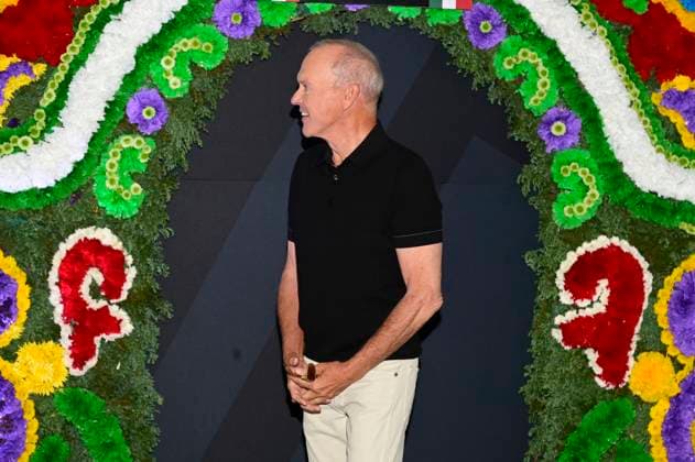 August 13, 2024, Mexico City, Ciudad de Mexico, Mexico: American actor Michael Keaton Posing for photos during the Beetlejuice Beetlejuice film Photocall at Mexico City Four Season Hotel. August 13, 2024 in Mexico City, Mexico. Mexico City Mexico - ZUMAe321 20240813_zea_e321_135 Copyright: xCarlosxTischler xEyepixxGroupx