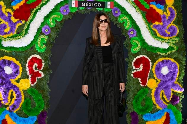 Beetlejuice Beetlejuice Photocall - Mexico City Italian actress Monica Bellucci Posing for photos during the Beetlejuice Beetlejuice film Photocall at Mexico City Four Season Hotel. Mexico City, Mexico, August 13, 2024. Photo by Carlos Tischler Eyepix Group ABACAPRESS.COM Mexico City Mexico  Copyright: xTischlerxCarlos Eyepix ABACAx