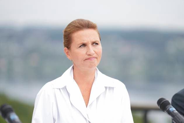 News Themen der Woche KW33 News Bilder des Tages Statsminister Mette Frederiksen da Socialdemokratiet holder pressemoede i forbindelse med partiets sommergruppemoede i Vejle, onsdag den 14. august 2024.. , Vejle Denmark *** Prime Minister Mette Frederiksen as the Social Democratic Party holds a press conference in connection with the partys summer group meeting in Vejle, Wednesday, August 14, 2024 , Vejle Denmark  Copyright: ClausxFisker ClausxFiskerx spdk20240814-155411-L