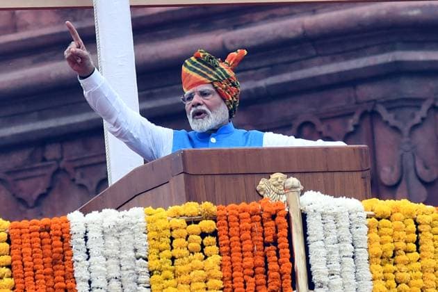 News Themen der Woche KW33 News Bilder des Tages August 15, 2024, New Delhi, Delhi, INDIA: Narendra Modi adresses to Nation .... Indian Prime Minister Narendra Modi Adresses to Nation, at Red Forton on 78th Independence Day of India, in New Delhi on Thursday, Photo INDIA 15 Aug, 2024 New Delhi INDIA - ZUMAb226 20240815_zip_b226_005 Copyright: xRavixBatrax