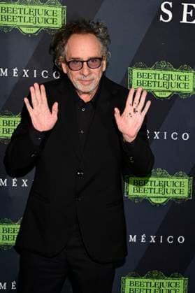 Beetlejuice Beetlejuice Fan Event - Mexico City American Director Tim Burton attends the black carpet of Beetlejuice Beetlejuice Fan Event at Cinepolis Toreo Parque Central. Mexico City, Mexico, August 14, 2024. Photo by Carlos Tischler Eyepix Group ABACAPRESS.COM Mexico City Mexico  Copyright: xTischlerxCarlos Eyepix ABACAx