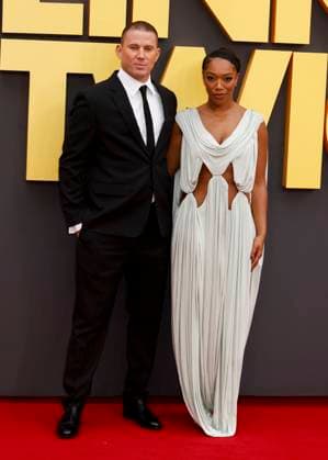 Entertainment Themen der Woche KW34 Entertainment Bilder des Tages Blink Twice European Premiere, Odeon Luxe in Leicester Square, London Channing Tatum and Naomi Ackie at the Blink Twice European Premiere at Odeon Luxe in Leicester Square, London, United Kingdom, Credit:Cat Morley Avalon United Kingdom, London, Leicester Square  Copyright: xCatxMorleyx xAvalonx 0899925483