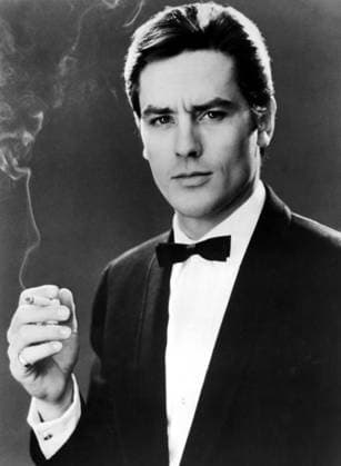 ALAIN DELON (8 November 1935 - 18 August 2024) was a French actor. Acknowledged as a cultural and cinematic leading man of the 20th century, Delon emerged as one of the foremost European actors of the 1960s, 1970s, and 1980s, and became an international sex symbol. His style, looks, and roles made him an icon of cinema worldwide, and he achieved critical acclaim for his roles in several films. He died at age 88, at his estate in Douchy, France, after having been in poor heath since suffering a stroke in 2019. FILE PHOTO: ALAIN DELON smoking, circa 1960 s, location unknown. Hollywood U.S. - ZUMAms8_ 19560615_mda_ms8_288 Copyright: xMoviexStarxNewsx