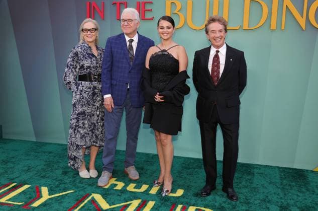 Bilder des Jahres 2024, Entertainment 08 August Entertainment Themen der Woche KW34 Entertainment Bilder des Tages Celebrities attend the Season 4 Premiere Of Hulu s Only Murders In The Building at Paramount Studios, Los Angeles Featuring: Meryl Streep, Steve Martin, Selena Gomez, Martin Short Where: Los Angeles, California, United States When: 23 Aug 2024 Credit: Faye s Vision Cover Images EDITORIAL USE ONLY. NOT FOR USE BY NEWSPAPERS BASED IN THE UK. Copyright: xx coverimg54046000