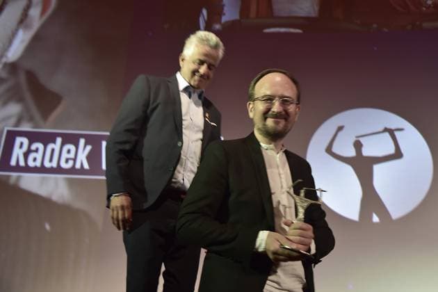 Verleihung des Ernst-Lubitsch-Preises 2024 Shimon Sabag, CEO, Radek Wegrzyn,Sonderpreisgewinner, Regisseur Ankunft, zur Verleihung des Ernst-Lubitsch-Preises 2024 im Rahmen einer Matinee im Berliner ZOO PALAST statt in Berlin, am 25.08.2024