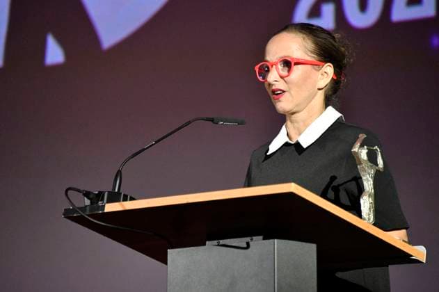 Sharon Brauner bei der 66. Verleihung vom Ernst-Lubitsch-Preis 2024 im Zoo Palast. Berlin, 25.08.2024