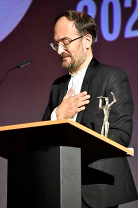 Radek Wegrzyn bei der 66. Verleihung vom Ernst-Lubitsch-Preis 2024 im Zoo Palast. Berlin, 25.08.2024
