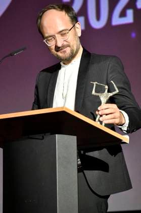 Radek Wegrzyn bei der 66. Verleihung vom Ernst-Lubitsch-Preis 2024 im Zoo Palast. Berlin, 25.08.2024