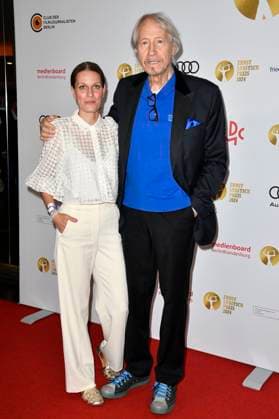 Reiner Schöne mit Ehefrau Anja bei der 66. Verleihung vom Ernst-Lubitsch-Preis 2024 im Zoo Palast. Berlin, 25.08.2024