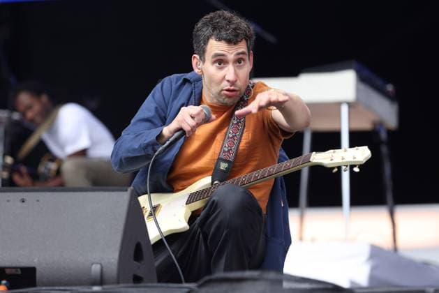 Bleachers perform at Leeds Festival 2024 Jack Antonoff of rock band Bleachers performs at Leeds Festival, Bramham Park, Leeds, 25th August 2024, Credit:Mike Gray Avalon  Copyright: xMikexGrayx xAvalonx 0901451865