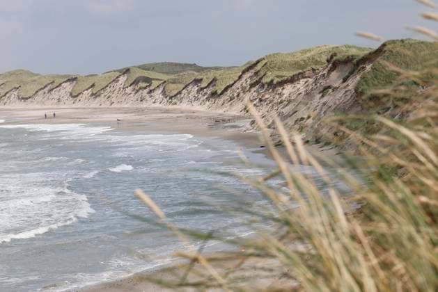 The dunes at Noerre Vorupoer, in Jutland, Denmark, Monday August 26, 2024. Two German boys aged 9 and 12 were buried in a landslide in Noerre Vorupoer on Sunday afternoon. They were flown to the hospital and admitted in critical condition. , Noerre Vorupoer Denmark *** The dunes at Noerre Vorupoer, in Jutland, Denmark, Monday August 26, 2024 Two German boys aged 9 and 12 were buried in a landslide in Noerre Vorupoer on Sunday afternoon They were flown to the hospital and admitted in critical condition , Noerre Vorupoer Denmark  Copyright: JohnnyxPedersenx spdk20240826-143824-L