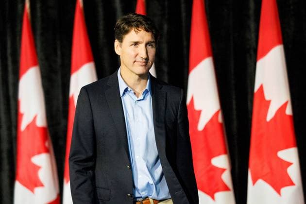 August 26, 2024, Halifax, Ns, Canada: Prime Minister Justin Trudeau leaves a media conference at the Federal ministers cabinet retreat in Halifax, Monday, Aug. 26, 2024. Halifax Canada  - ZUMAc35_ 20240826_zaf_c35_004 Copyright: xKellyxClarkx