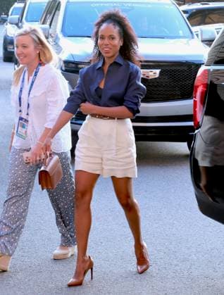 US Open - Celebs on the red carpet - Day 1 Kerry Washington attends the opening night of the 2024 US Open in New York, NY on August 26, 2024. Photo by Charles Guerin ABACAPRESS.COM New York NY USA  Copyright: xGuerinxCharles ABACAx