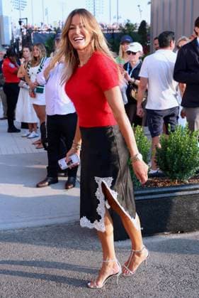 US Open - Celebs on the red carpet - Day 1 Kelly Bensimon attends the opening night of the 2024 US Open in New York, NY on August 26, 2024. Photo by Charles Guerin ABACAPRESS.COM New York NY USA  Copyright: xGuerinxCharles ABACAx