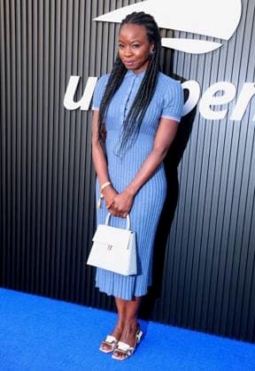 US Open - Celebs on the red carpet - Day 1 Danai Gurira attends the opening night of the 2024 US Open in New York, NY on August 26, 2024. Photo by Charles Guerin ABACAPRESS.COM New York NY USA  Copyright: xGuerinxCharles ABACAx
