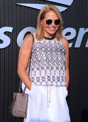 US Open - Celebs on the red carpet - Day 1 Katie Couric attends the opening night of the 2024 US Open in New York, NY on August 26, 2024. Photo by Charles Guerin ABACAPRESS.COM New York NY USA  Copyright: xGuerinxCharles ABACAx