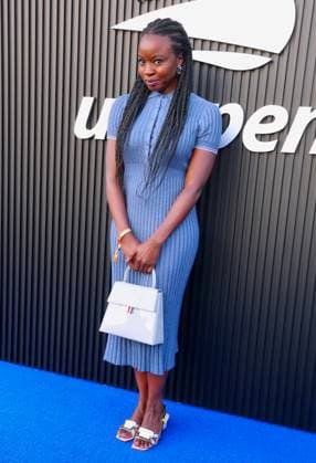 US Open - Celebs on the red carpet - Day 1 Danai Gurira attends the opening night of the 2024 US Open in New York, NY on August 26, 2024. Photo by Charles Guerin ABACAPRESS.COM New York NY USA  Copyright: xGuerinxCharles ABACAx