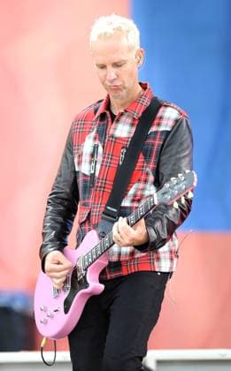 Tom Dumont of No Doubt performs on Good Morning America at Rumsey Playfield, Central Park in New York City - 27 July 2012 FAM45760 Copyright: x FAMOUSx 44242756